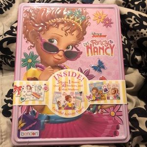 Fancy Nancy colorful activity pages